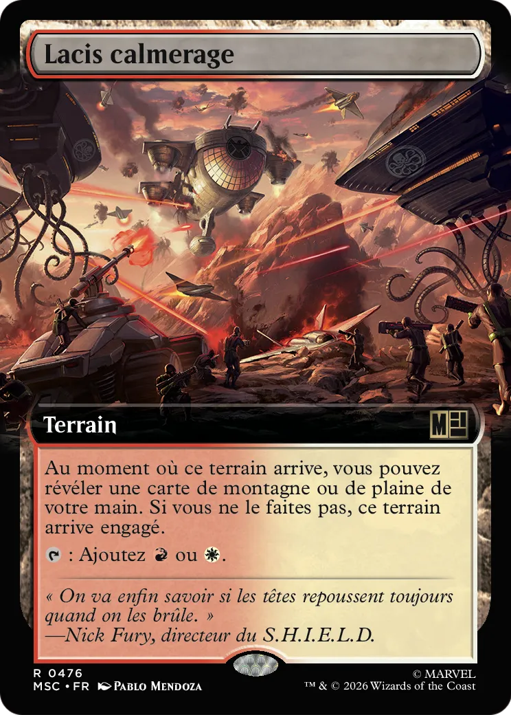 Lacis calmerage — Marvel Super Heroes Commander — Magic: The Gathering