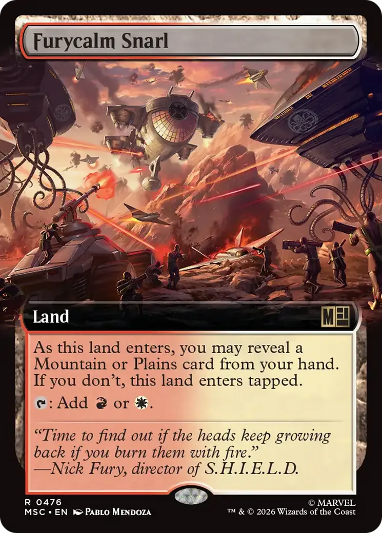 Furycalm Snarl — Marvel Super Heroes Commander — Magic: The Gathering