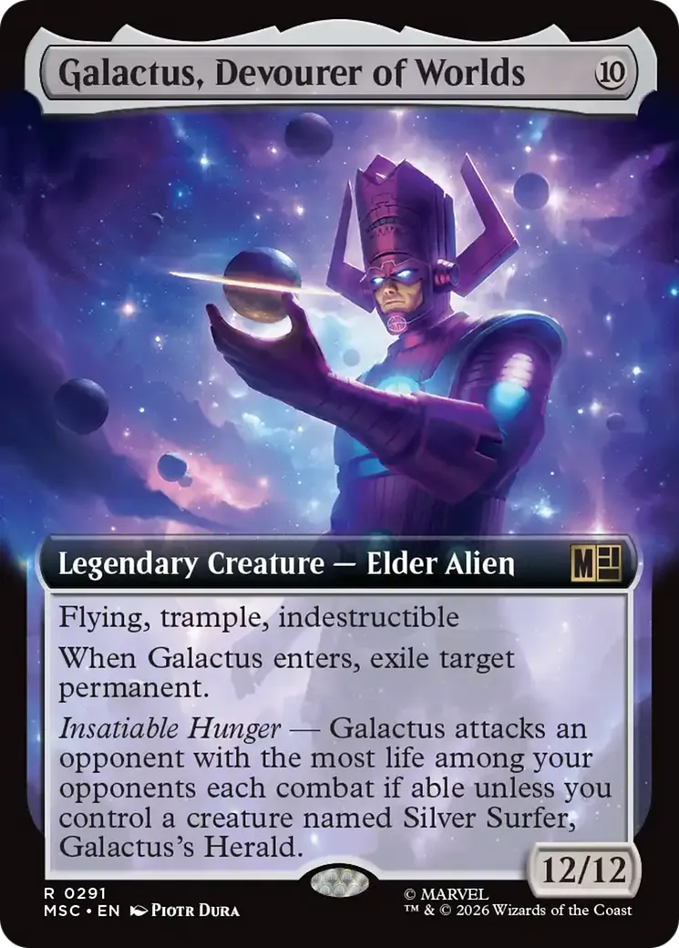 Galactus, Devourer of Worlds — Marvel Super Heroes Commander — Magic: The Gathering