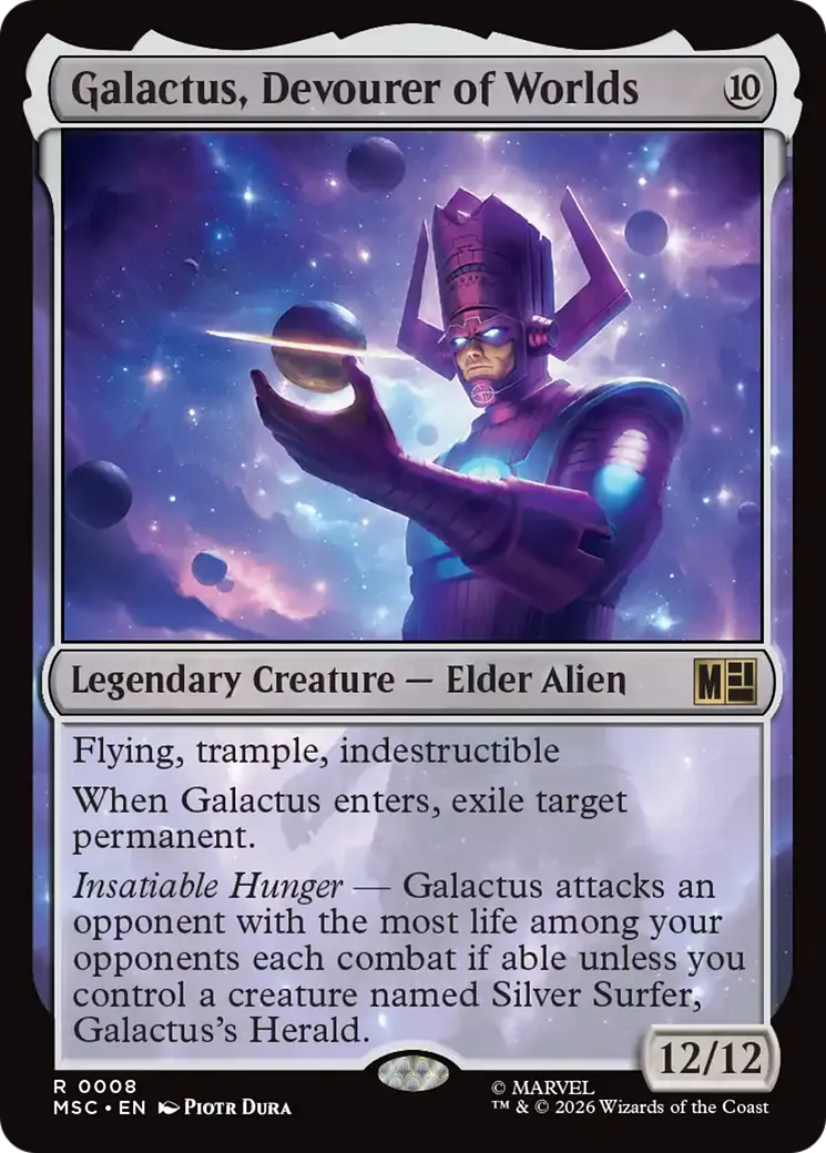 Galactus, Devourer of Worlds — Marvel Super Heroes Commander — Magic: The Gathering