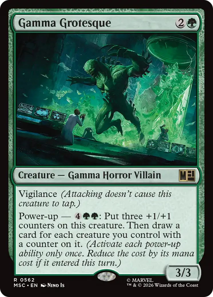 Gamma Grotesque — Marvel Super Heroes Commander — Magic: The Gathering