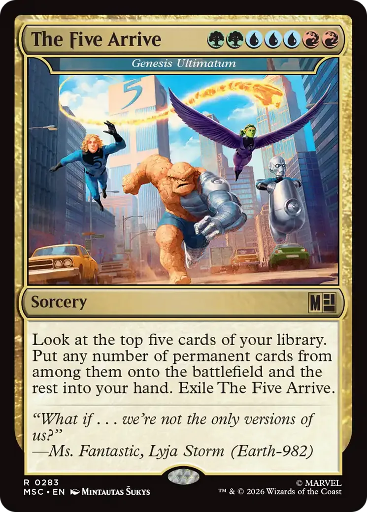 Genesis Ultimatum — Marvel Super Heroes Commander — Magic: The Gathering