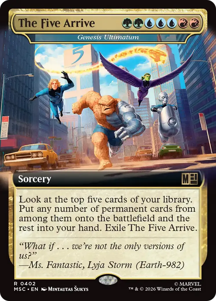 Genesis Ultimatum — Marvel Super Heroes Commander — Magic: The Gathering