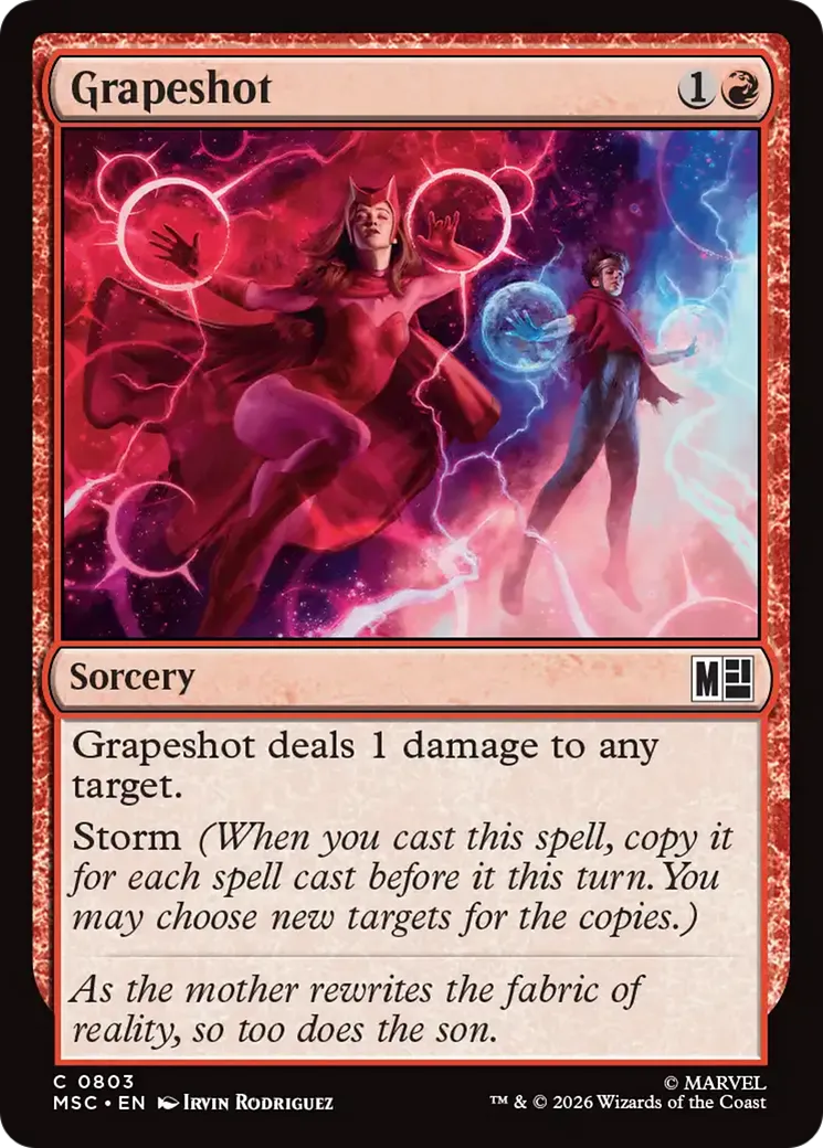 Grapeshot — Marvel Super Heroes Commander — Magic: The Gathering
