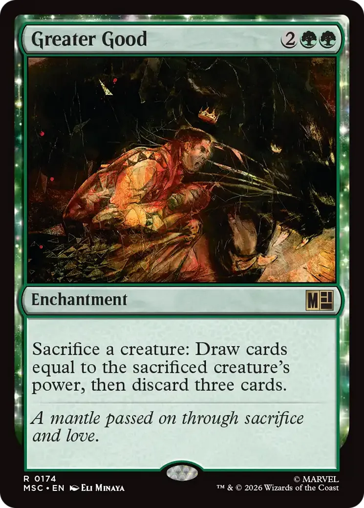 Pour le plus grand bien — Marvel Super Heroes Commander — Magic: The Gathering