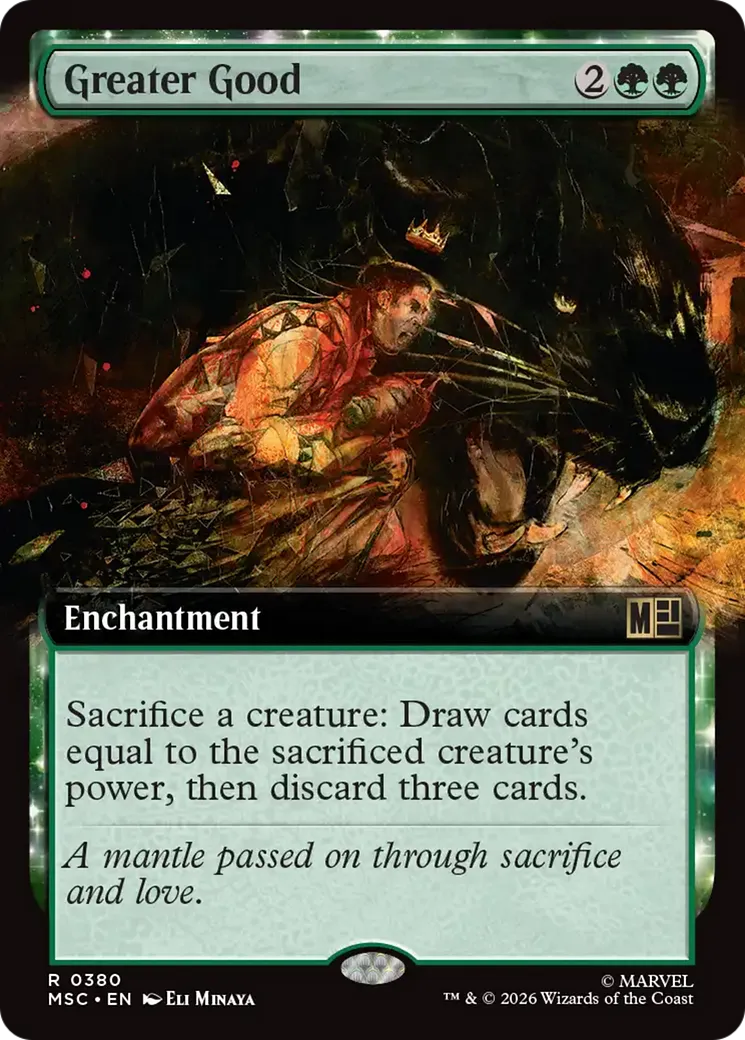 Greater Good — Marvel Super Heroes Commander — Magic: The Gathering