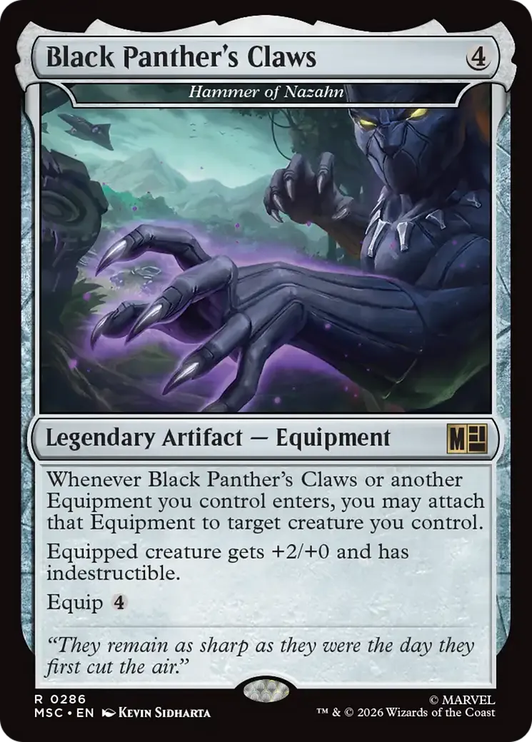 Hammer of Nazahn — Marvel Super Heroes Commander — Magic: The Gathering