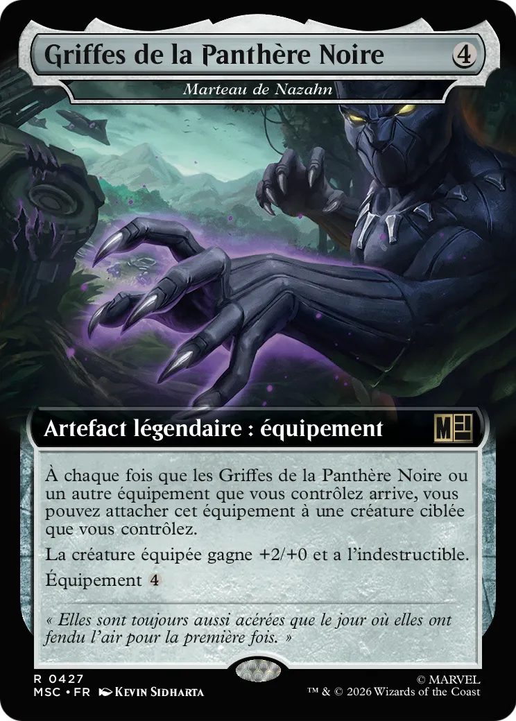 Marteau de Nazahn — Marvel Super Heroes Commander — Magic: The Gathering