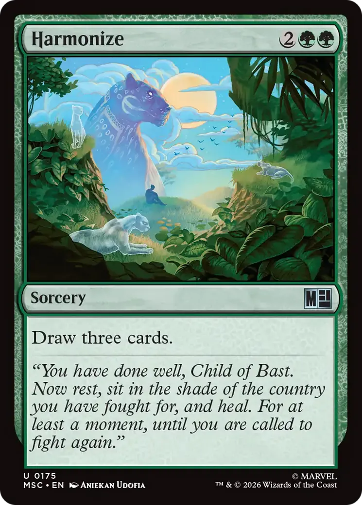 Harmonisation — Marvel Super Heroes Commander — Magic: The Gathering