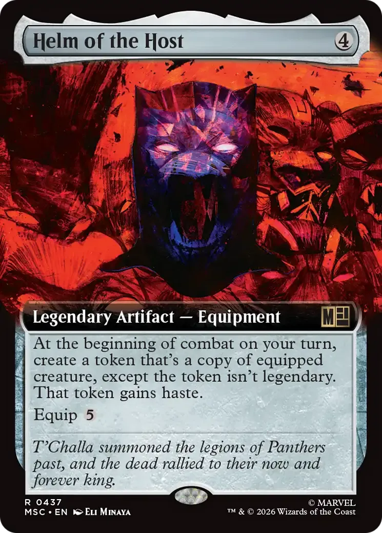 Helm of the Host — Marvel Super Heroes Commander — Magic: The Gathering