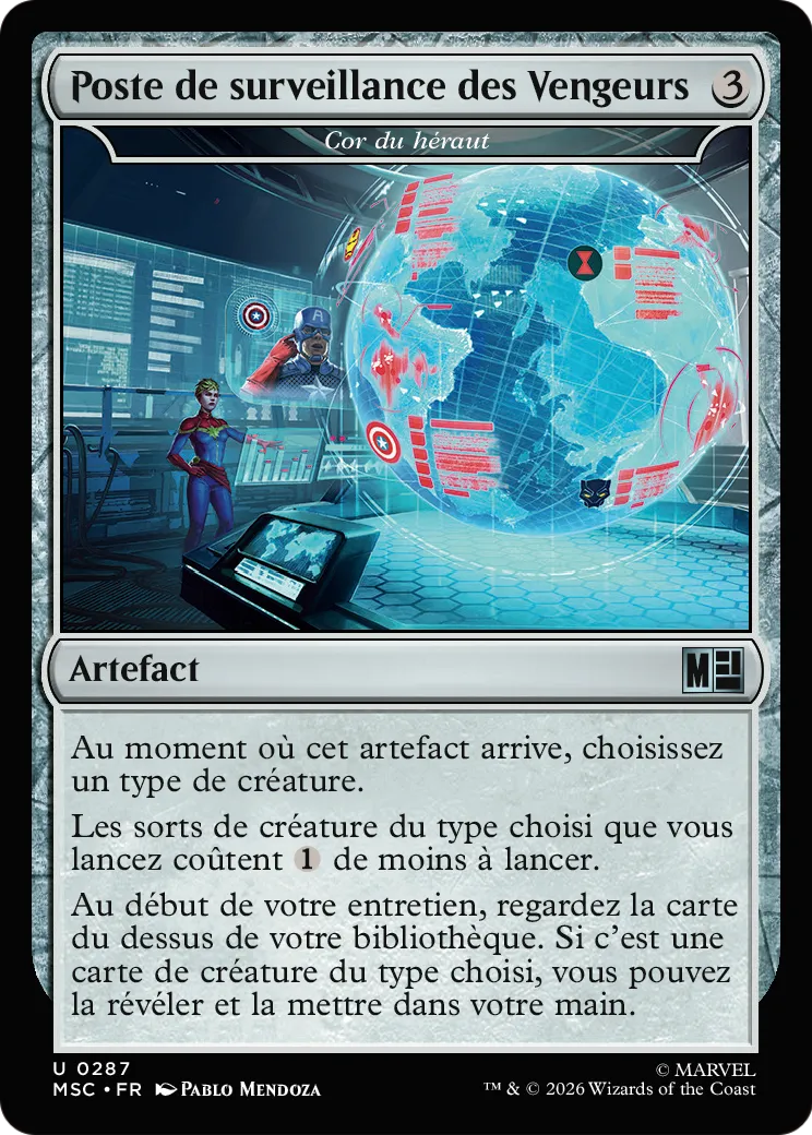 Cor du héraut — Marvel Super Heroes Commander — Magic: The Gathering