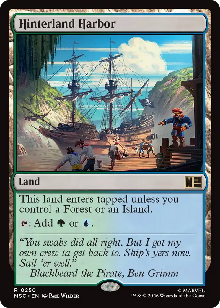 Hinterland Harbor — Marvel Super Heroes Commander — Magic: The Gathering