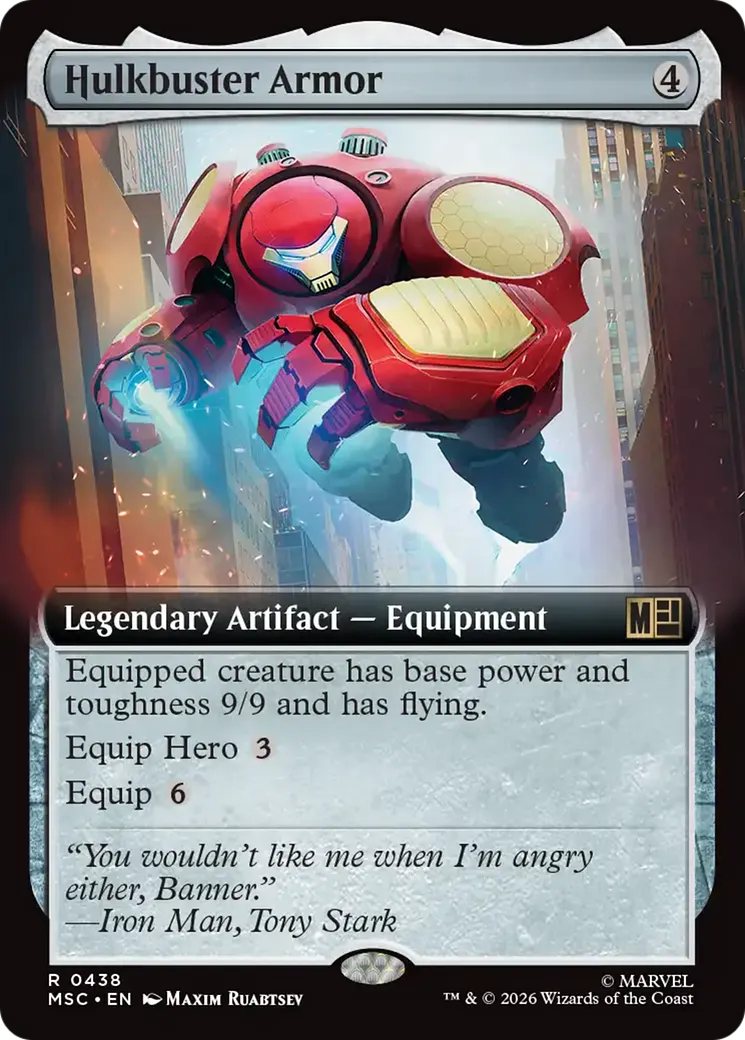 Hulkbuster Armor — Marvel Super Heroes Commander — Magic: The Gathering