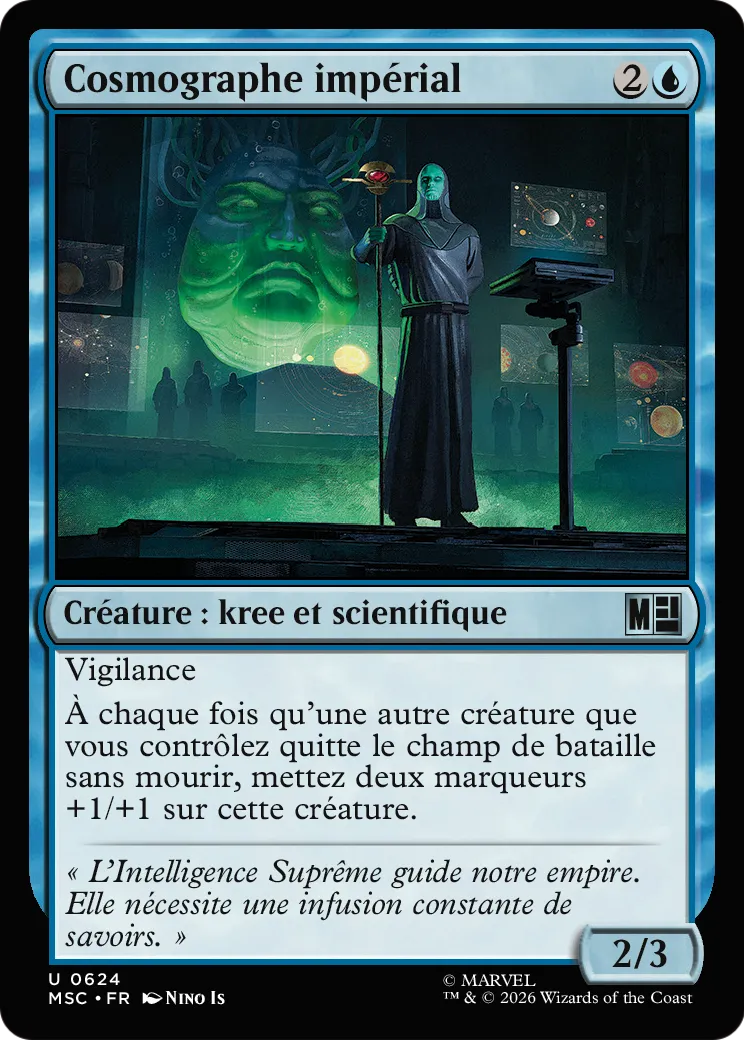 Cosmographe impérial — Marvel Super Heroes Commander — Magic: The Gathering
