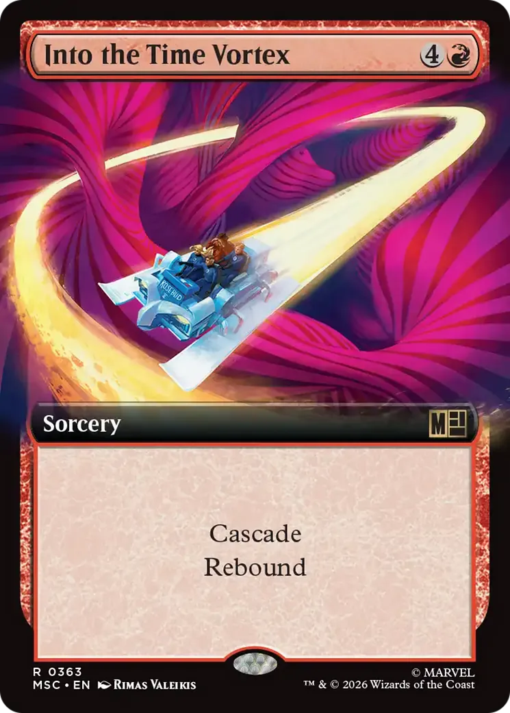 Into the Time Vortex — Marvel Super Heroes Commander — Magic: The Gathering