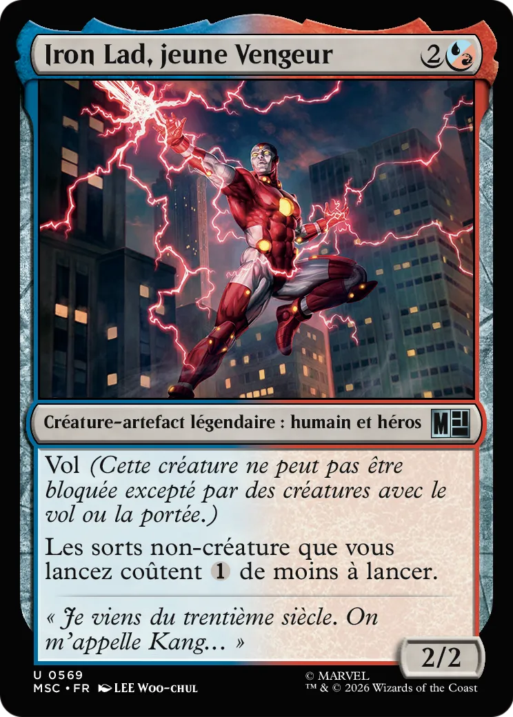 Iron Lad, jeune Vengeur — Marvel Super Heroes Commander — Magic: The Gathering