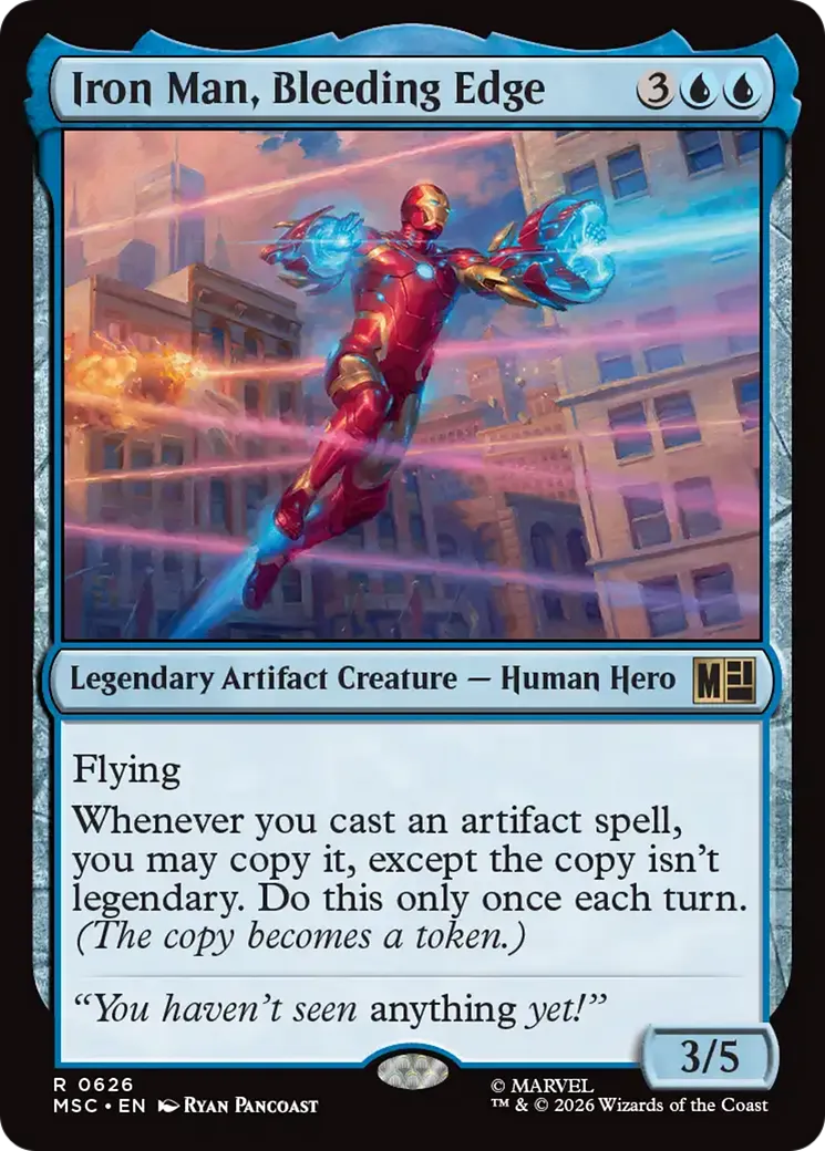 Iron Man, avant-gardiste — Marvel Super Heroes Commander — Magic: The Gathering