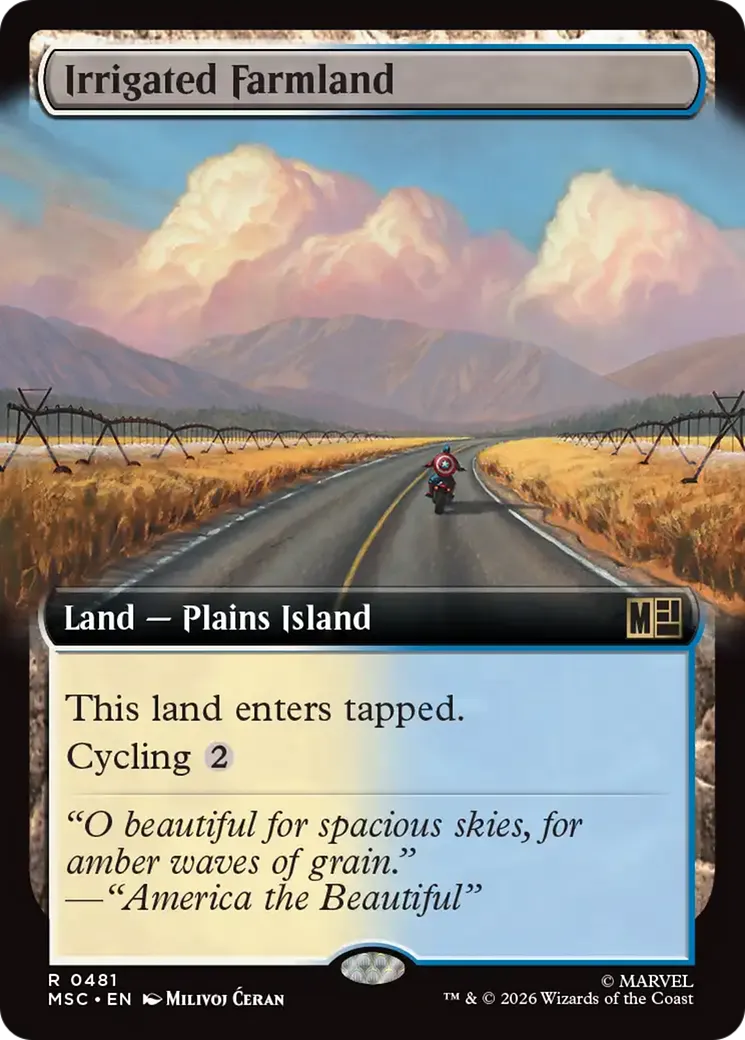 Irrigated Farmland — Marvel Super Heroes Commander — Magic: The Gathering