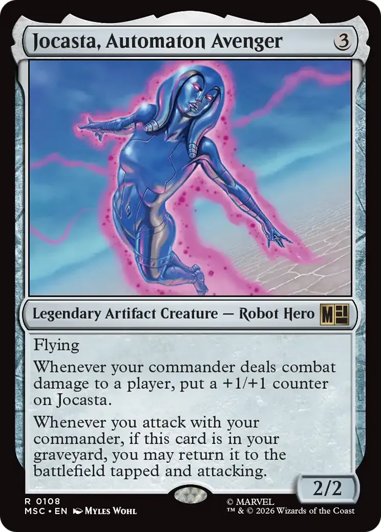 Jocaste, Vengeur automate — Marvel Super Heroes Commander — Magic: The Gathering