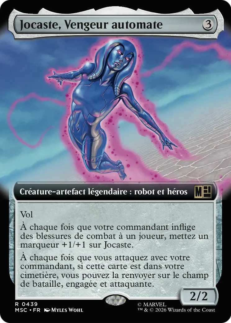 Jocaste, Vengeur automate — Marvel Super Heroes Commander — Magic: The Gathering