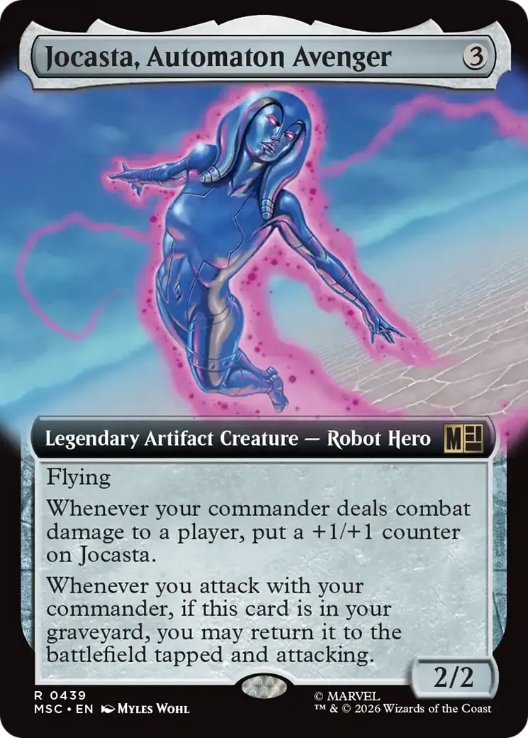 Jocasta, Automaton Avenger — Marvel Super Heroes Commander — Magic: The Gathering