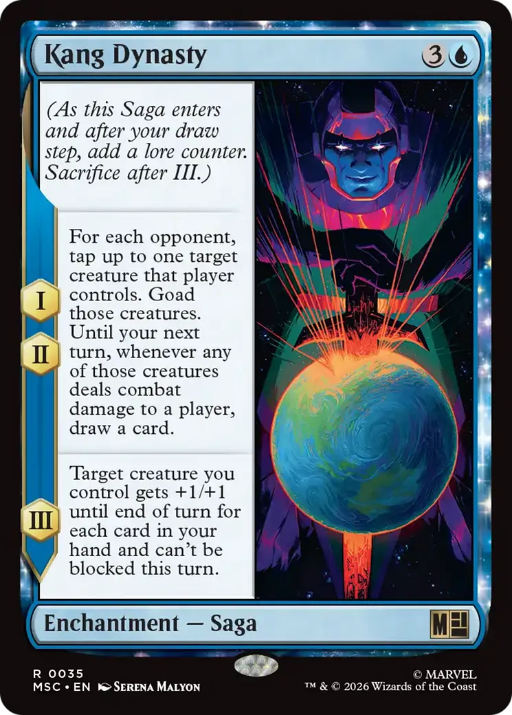 Dynastie Kang — Marvel Super Heroes Commander — Magic: The Gathering