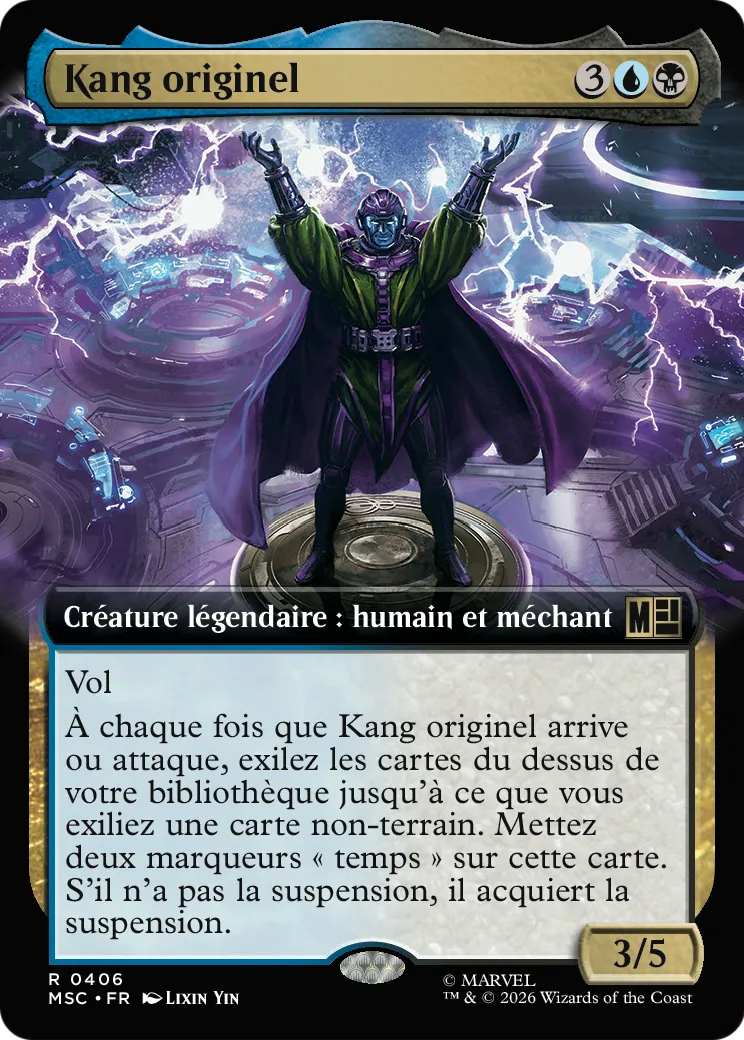 Kang originel — Marvel Super Heroes Commander — Magic: The Gathering