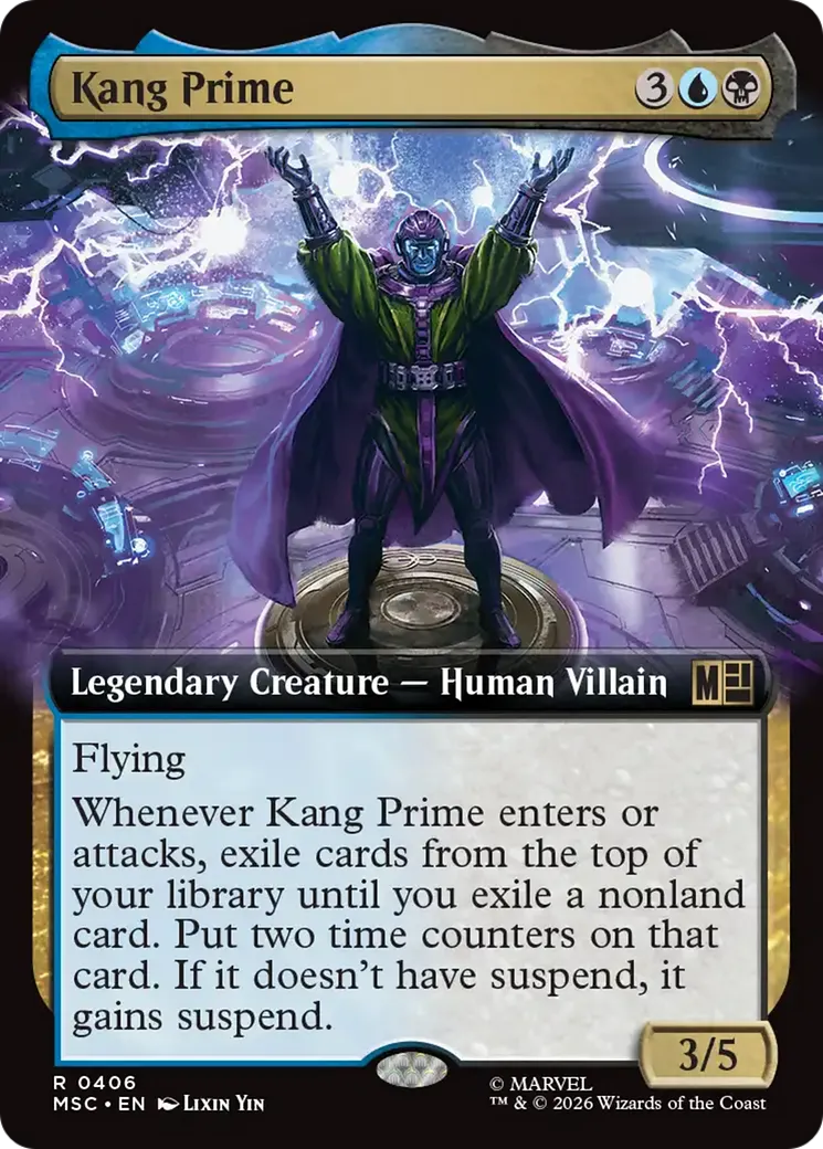 Kang Prime — Marvel Super Heroes Commander — Magic: The Gathering