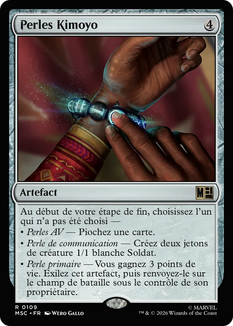 Perles Kimoyo — Marvel Super Heroes Commander — Magic: The Gathering