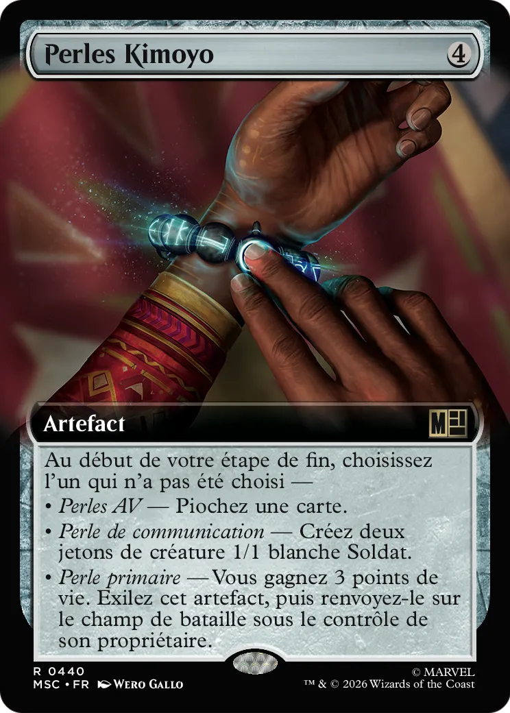 Perles Kimoyo — Marvel Super Heroes Commander — Magic: The Gathering