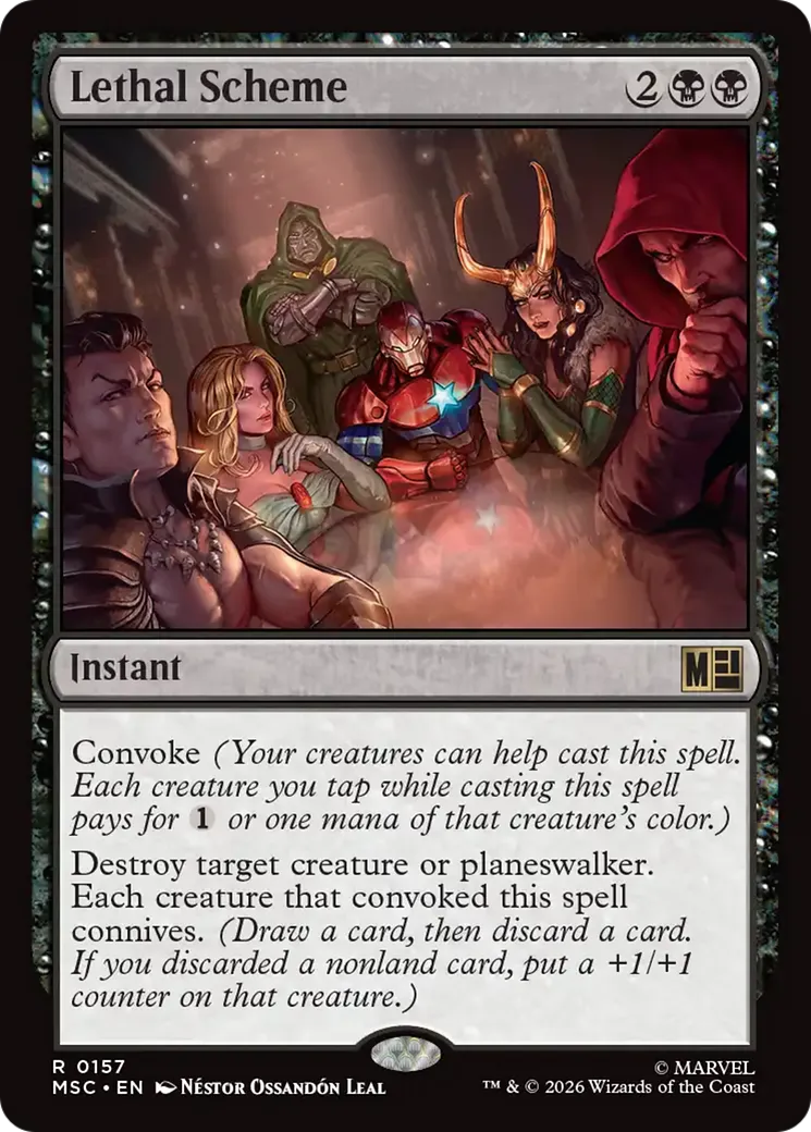 Conspiration mortelle — Marvel Super Heroes Commander — Magic: The Gathering