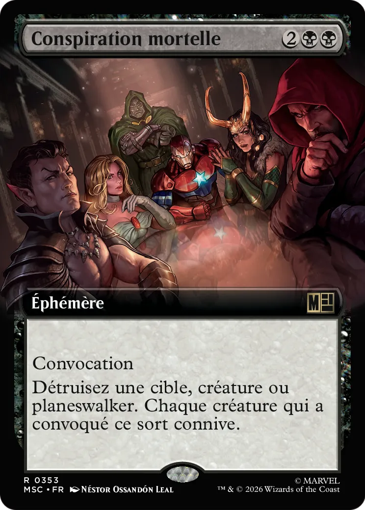 Conspiration mortelle — Marvel Super Heroes Commander — Magic: The Gathering