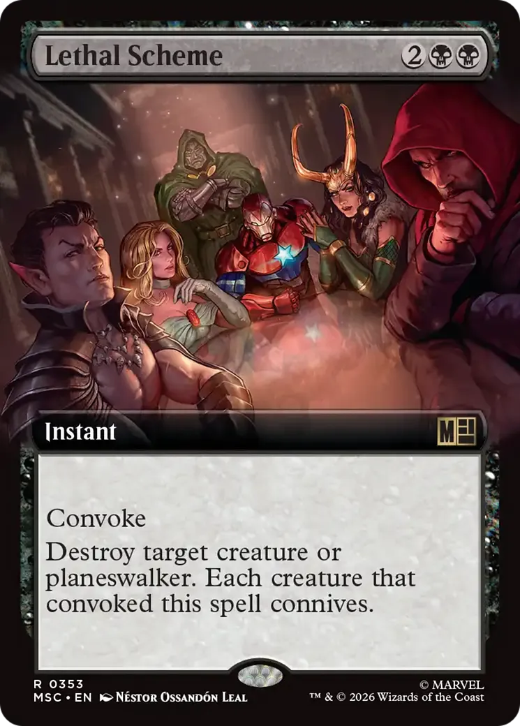 Lethal Scheme — Marvel Super Heroes Commander — Magic: The Gathering