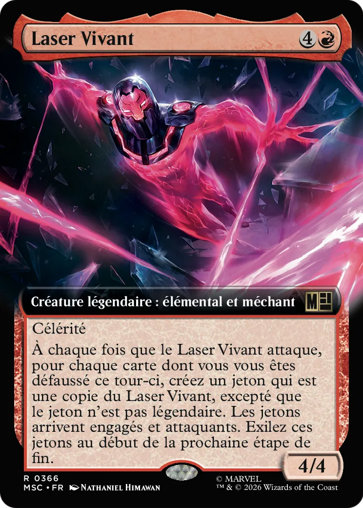 Laser Vivant — Marvel Super Heroes Commander — Magic: The Gathering