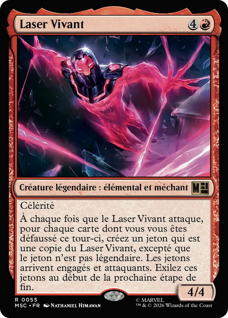 Laser Vivant — Marvel Super Heroes Commander — Magic: The Gathering