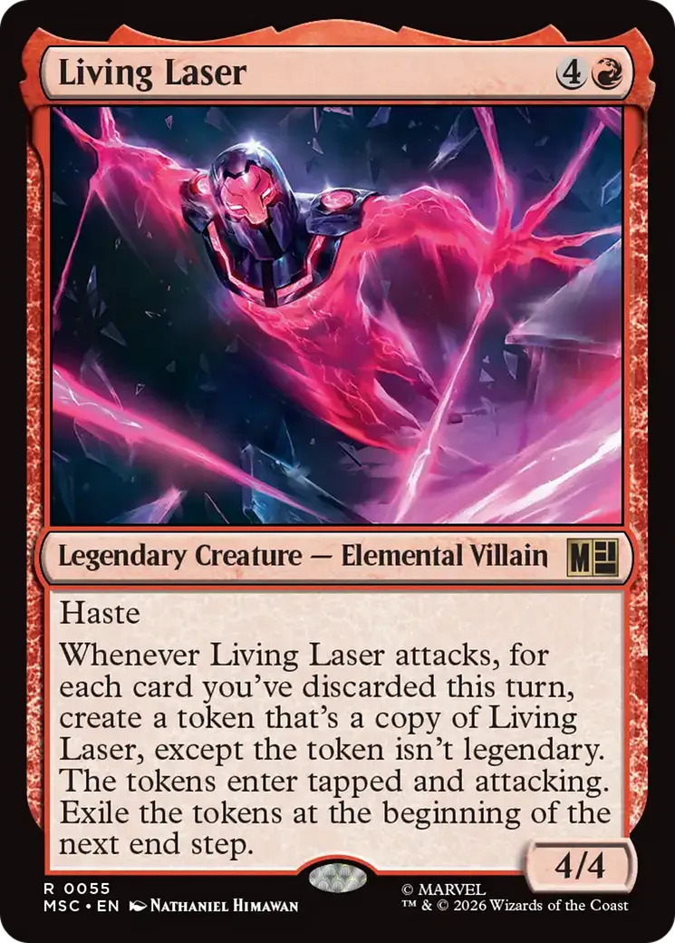 Laser Vivant — Marvel Super Heroes Commander — Magic: The Gathering