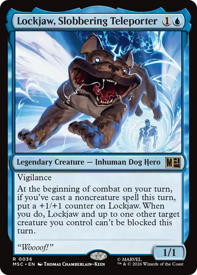 Gueule d'or, téléporteur baveur — Marvel Super Heroes Commander — Magic: The Gathering