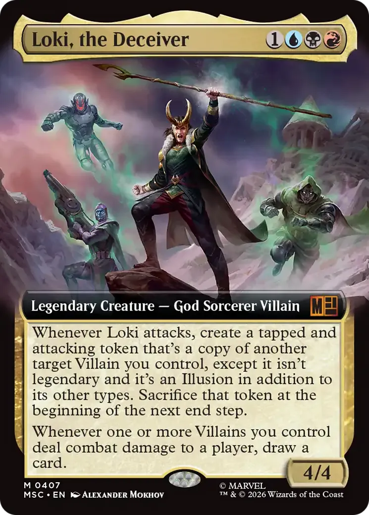 Loki, the Deceiver — Marvel Super Heroes Commander — Magic: The Gathering