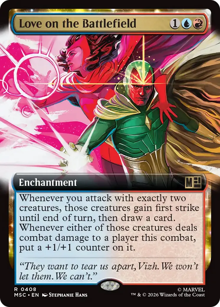 Love on the Battlefield — Marvel Super Heroes Commander — Magic: The Gathering