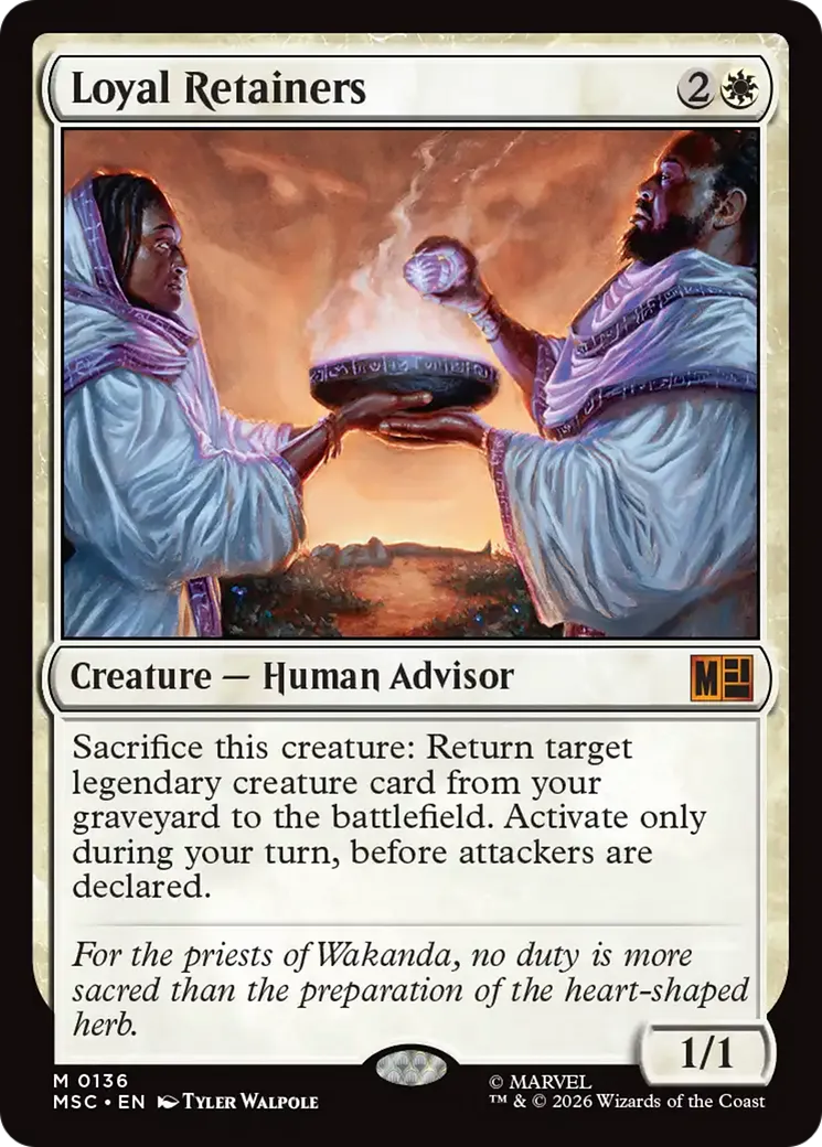 Loyal Retainers — Marvel Super Heroes Commander — Magic: The Gathering