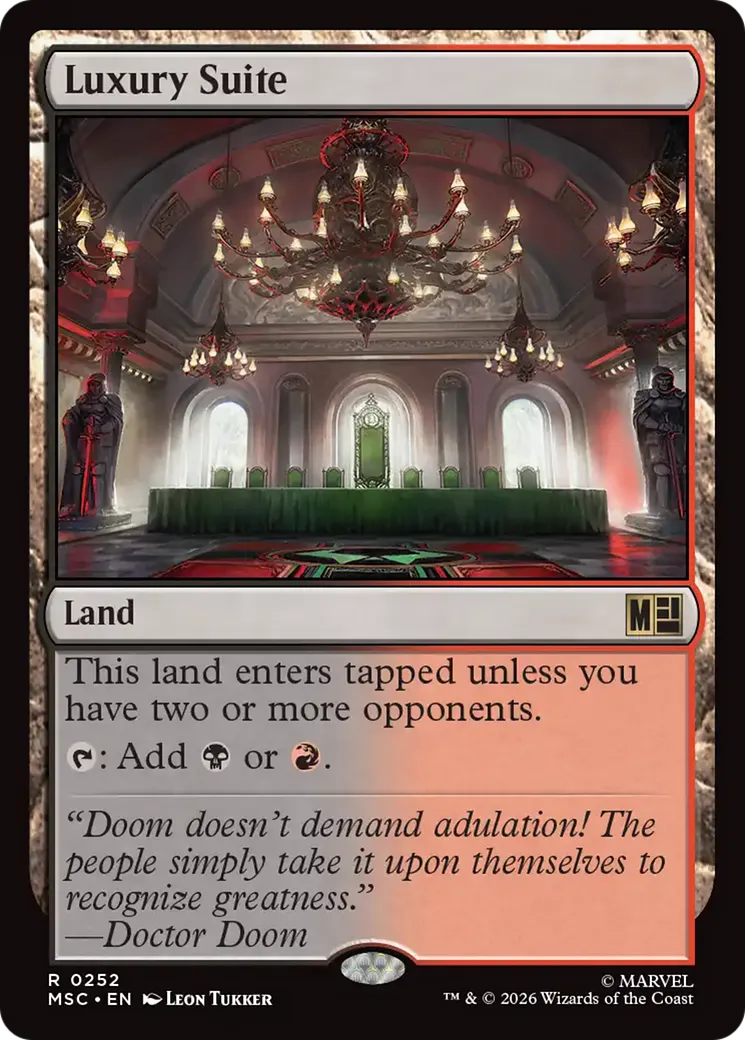 Luxury Suite — Marvel Super Heroes Commander — Magic: The Gathering