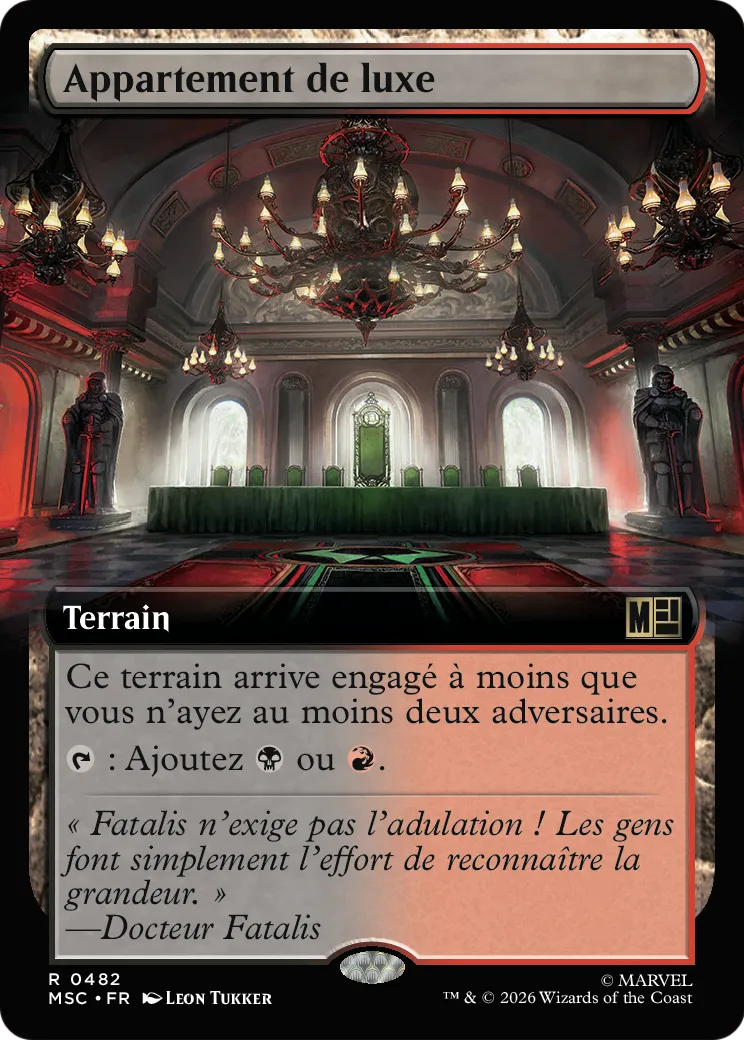 Appartement de luxe — Marvel Super Heroes Commander — Magic: The Gathering
