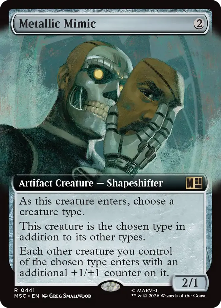 Metallic Mimic — Marvel Super Heroes Commander — Magic: The Gathering