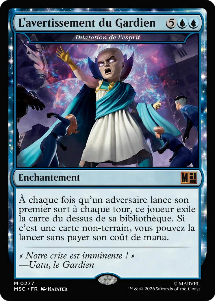 Dilatation de l'esprit — Marvel Super Heroes Commander — Magic: The Gathering