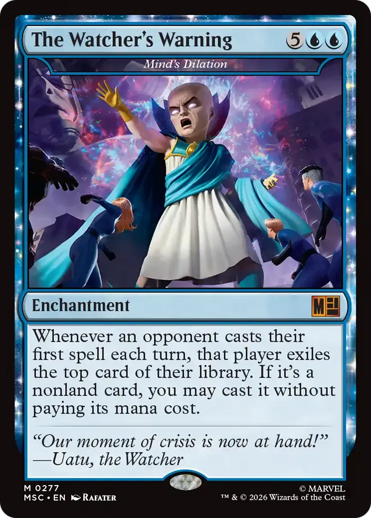 Mind's Dilation — Marvel Super Heroes Commander — Magic: The Gathering
