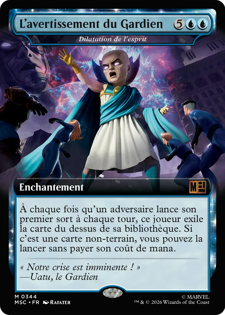 Dilatation de l'esprit — Marvel Super Heroes Commander — Magic: The Gathering