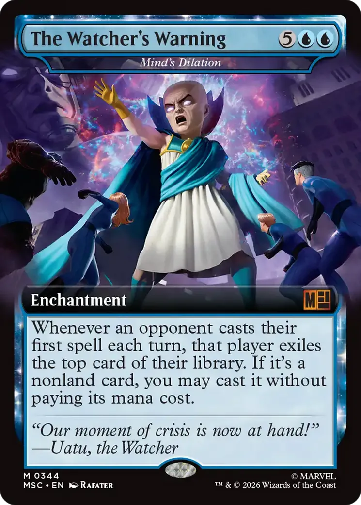 Mind's Dilation — Marvel Super Heroes Commander — Magic: The Gathering