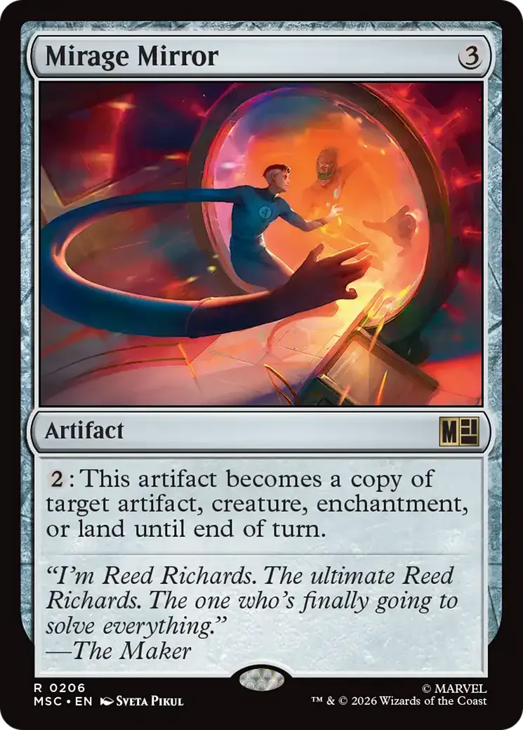 Mirage Mirror — Marvel Super Heroes Commander — Magic: The Gathering