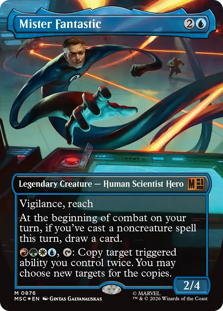 Mister Fantastic — Marvel Super Heroes Commander — Magic: The Gathering