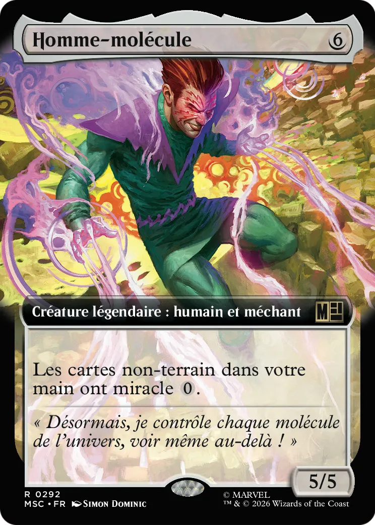 Homme-molécule — Marvel Super Heroes Commander — Magic: The Gathering